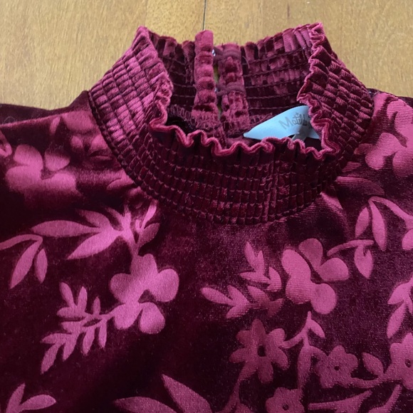 Matilda Jane Red Holiday Dress Girls Size 6 - Picture 4 of 6